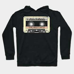 alan jackson cassette Hoodie